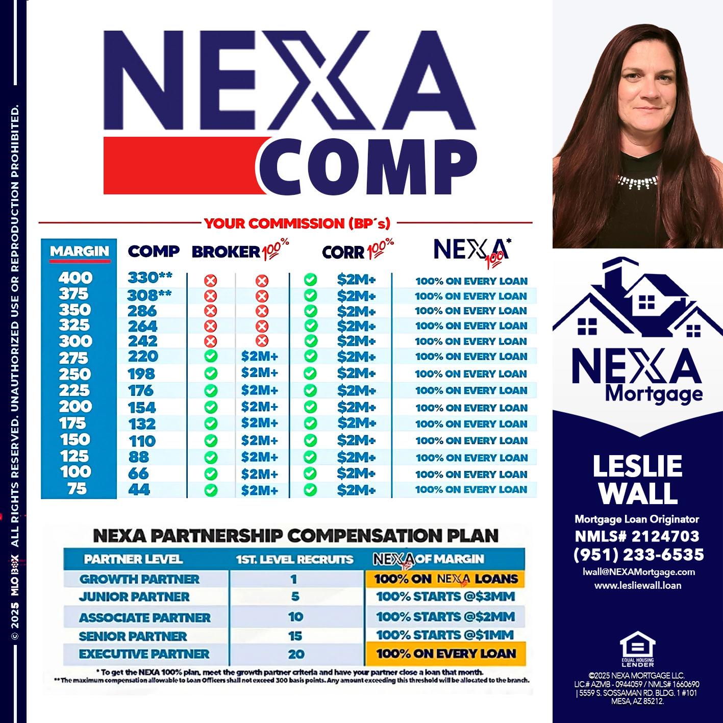 NEXA COMP - Leslie Wall -Mortgage Loan Originator