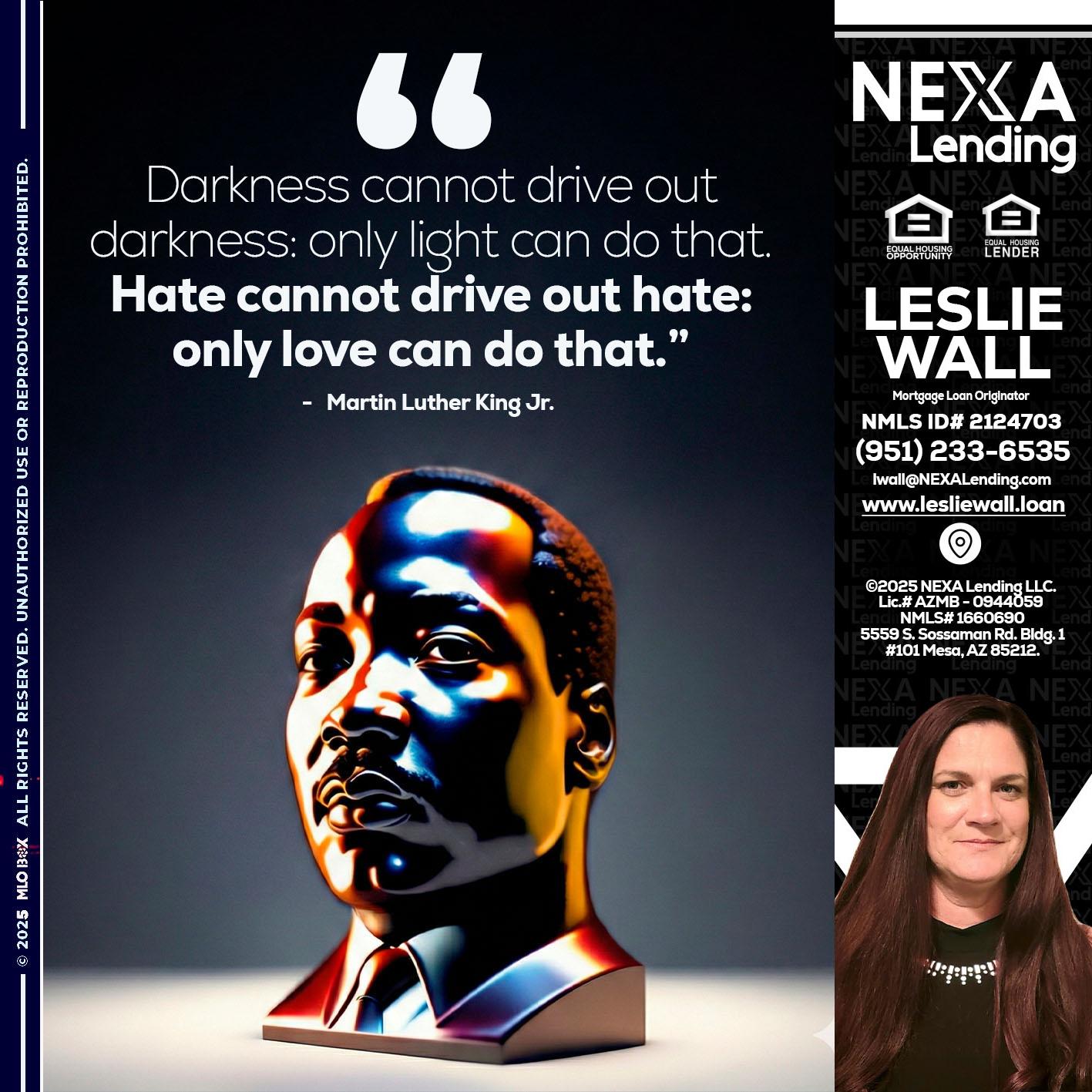 MLK 2026 - Leslie Wall -Mortgage Loan Originator
