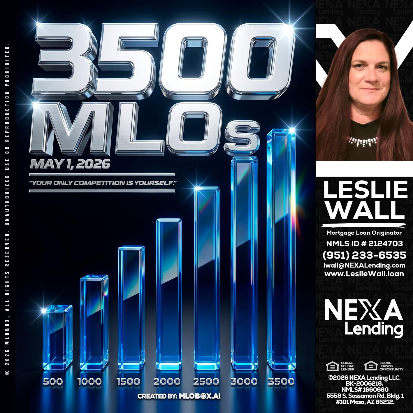 3500 MLOs - Leslie Wall -Mortgage Loan Originator