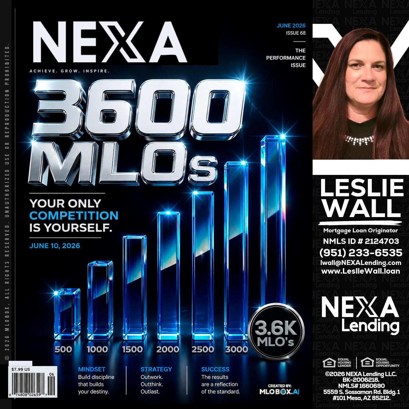 3600 MLOs - Leslie Wall -Mortgage Loan Originator