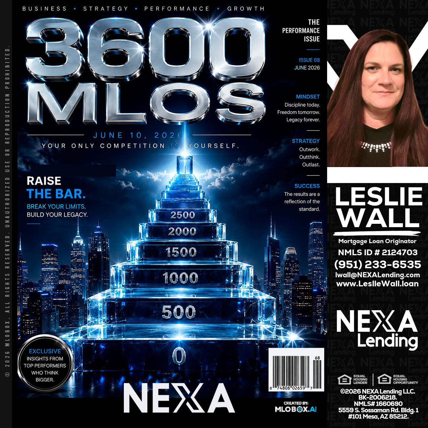 3600 MLOs - Leslie Wall -Mortgage Loan Originator
