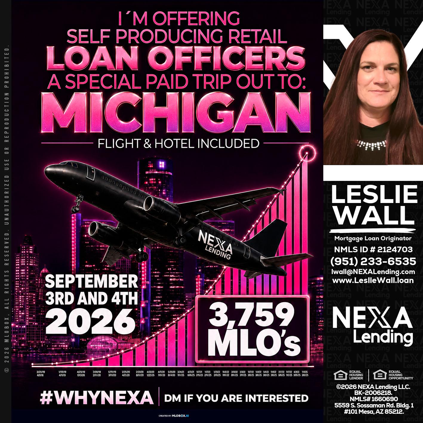 MICHIGAN TRIP - Leslie Wall -Mortgage Loan Originator
